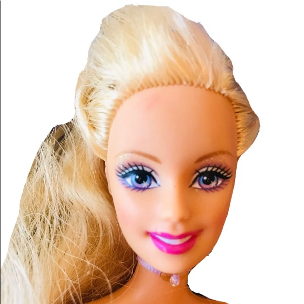 Barbie Magic Of Pegasus Doll #G8399 Nude To Dress With Ribbon Choker Necklace